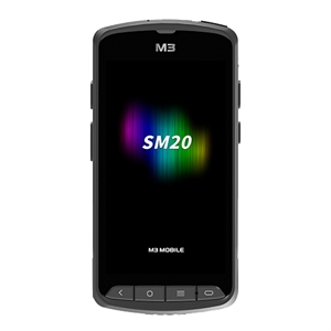 M3 Mobile SM20x, 2D, SE4710, USB, BT (5.1), Wi-Fi, 4G, NFC, GPS, afișaj, GMS, RB, negru, Android